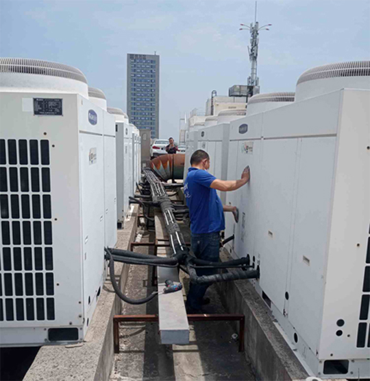 蚌埠中央空调制热和不制冷系统维修方法